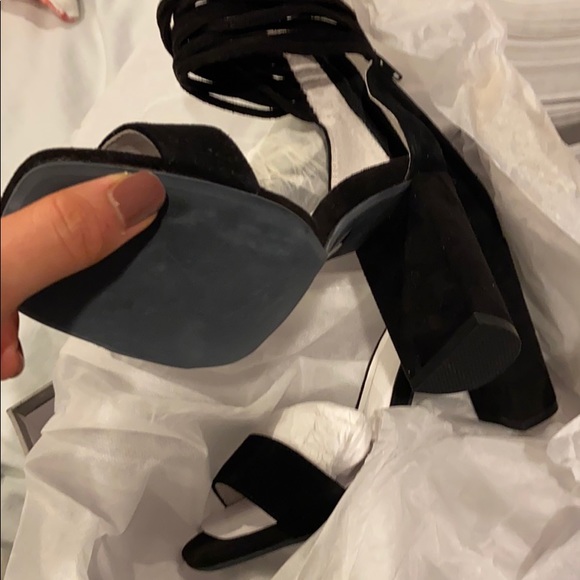 Jeffrey Campbell black block heels BRAND NEW - Picture 2 of 3